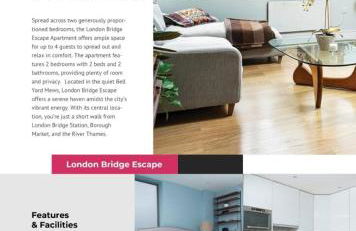 London Bridge Escape - 2 Bed 2 Bath near landmarks - Foto 6