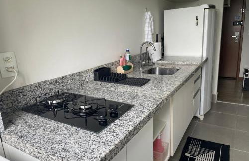 Via Première Flat Residencial Apto Inteiro próximo Centro de Convenções RioCentro - RioStay Parque Olímpico Farmasi Arena Barra Olímpica Jacarepaguá - Foto 12