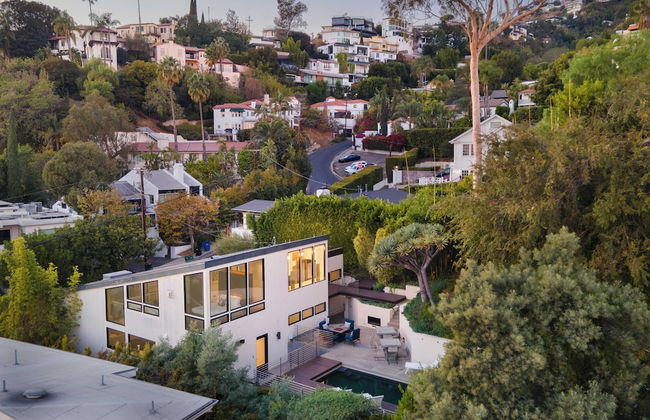 Kings Road West Hollywood Luxury Pool, Views, Firepit, Modern Design - Foto 48