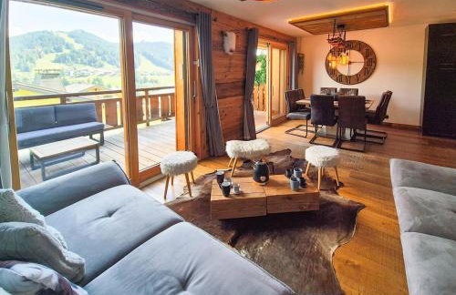 NEW ! HOLY COW - LES GETS - Proche pistes et centre - Souplex Design 4 chambres - 10 personnes - Idéal 8 personnes - Foto 6