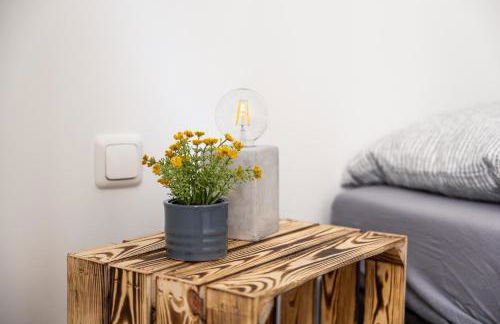 Apartments am Neuen Theater - Parkplatz nach Verfügbarkeit - Altstadt - Küche - Wifi - Powered by Ko-Living - Foto 43