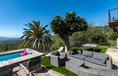 Alta Vista , villa avec piscine privée et vue exceptionnelle près d'Ajaccio - Foto 38