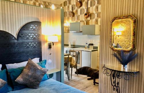 Les Fleurs De Lys, Suites'Appart , Entrée et Terrasse Privée Proche de la Mer - Foto 25