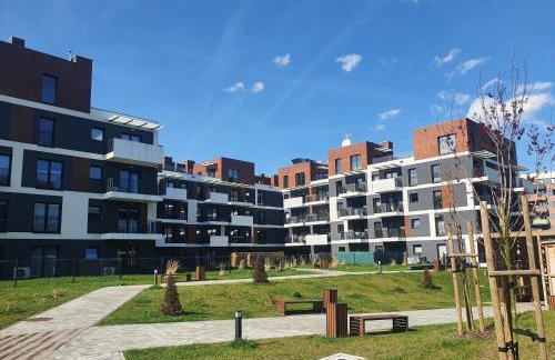 Apartamenty Ceglana Park - prywatny parking - piękne osiedle - nowe luksusowe mieszkanie z biurkiem - Foto 43