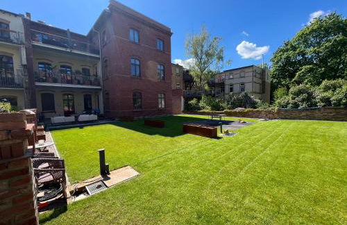 Deluxe Apartments mit Arbeitsplatz im Denkmalhaus, beste und ruhige zentrale Lage von Halle Saale WE1 - Foto 11