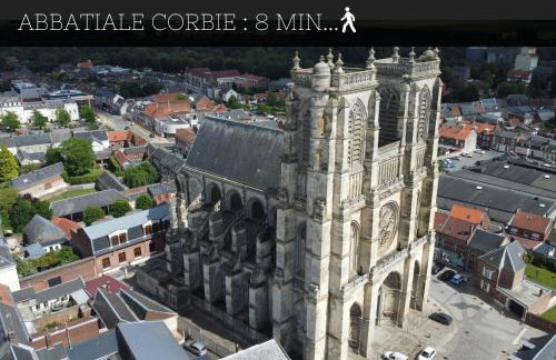 #CosyCorbie Maison à Corbie à 11 minute du centre Amiens - Foto 19