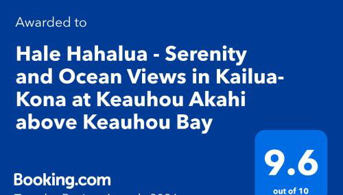 Hale Hahalua - Serenity and Ocean Views in Kailua-Kona at Keauhou Akahi above Keauhou Bay - Foto 3