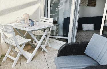 Le BULOT BLEU - 2 vacanciers - 1 chambre - Terrasse - 2 vélos - Parking - Plages et Commerces à pied - Foto 1