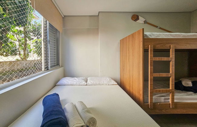 Pé na areia do Guarujá - Praia do Tombo (F) - Foto 7