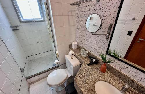 Flat Vista Mar Miolo Praia Canto Piscina Cama Queen Ar - Foto 9