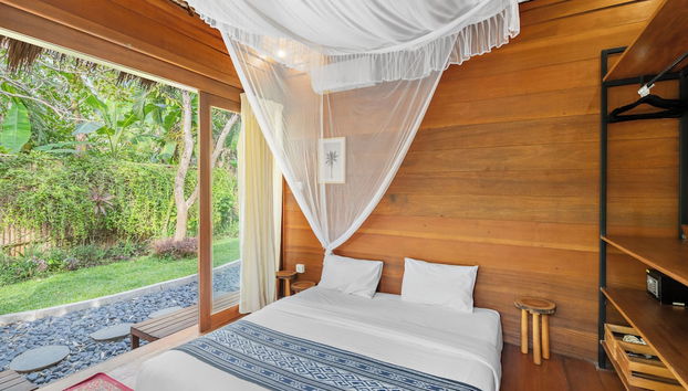 Satvik Hut Villa by Betterplace - Foto 2, Habitación