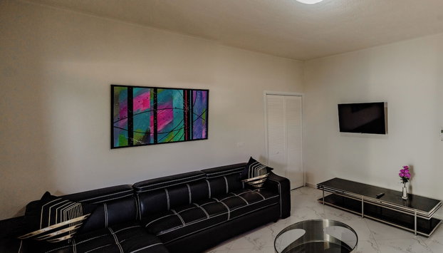 Charming 1-bedroom Apartment 2 km From Eagle Beach - Foto 5, Sala de estar