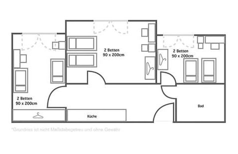 Land of Living 3 Zimmerapartment für bis zu 6 Personen - Foto 6
