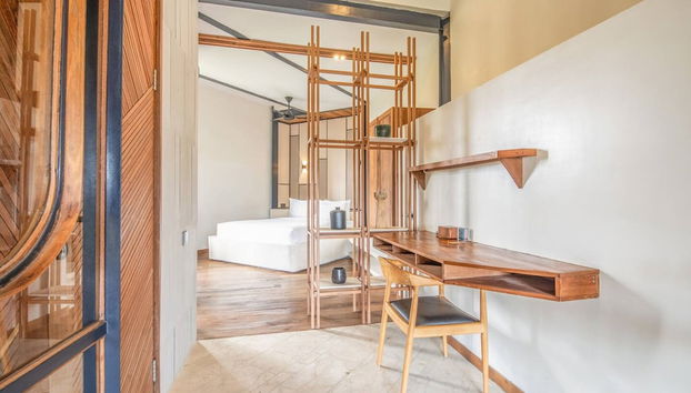 BAZ Villa 12 Studio 2 L Elegant 1BR Loft With Art Deco Flair Shared Pool - Foto 2, Habitación