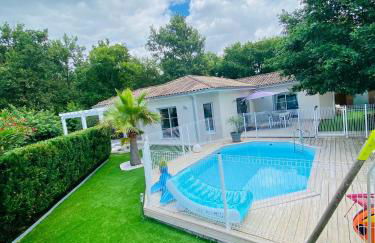 Villa Bassin d Arcachon 7pers piscine chauffée - Foto 28