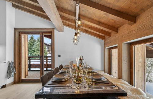 Megeve Luxury Spa Escape with views and parking - Foto 44