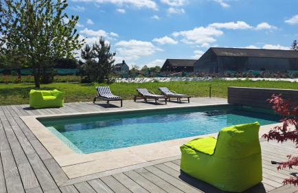 Maison Normande avec piscine à 10 min d'Honfleur - Foto 4