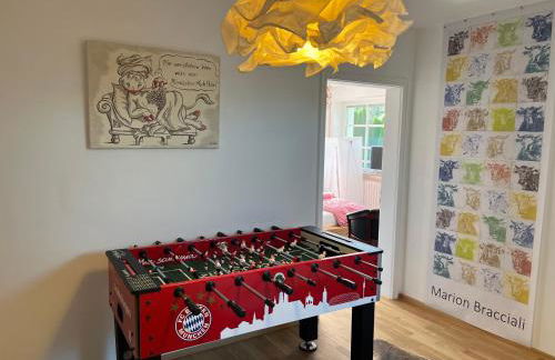 Glückliche Kuh-Villa - Achtsamer Rückzugsort mit Traumgarten, Schwimmteich & Raum zum Sein bis 18 Personen - Allgäu - Foto 124