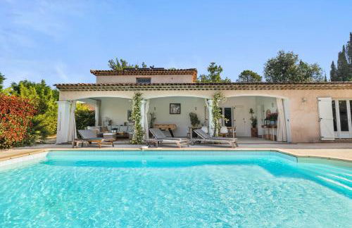 Villa Madiana - "Le Diamant" climatisée, piscine privée chaufffée, Fitness,proche Cannes, Grasse - Foto 72