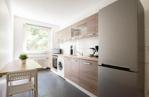 Tolstov Apartments - 1 or 3 Room Apartments with Balcony - 20 Min Messe DUS & Airport DUS - Foto 10