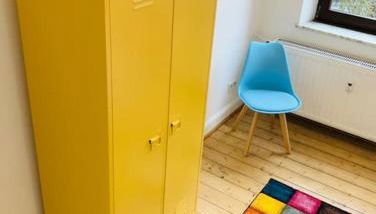 Design Apartment ARTstudio 5 nahe City l Messe l IGA 27 - Foto 5, wardrobe