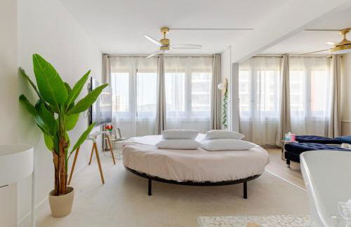 Suite 2 à 4 personnes lit rond Bergson Stade Zénith - Foto 15