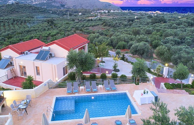 Modern Villa With Heated Swimming Pool in Georgioupoli Greece - Foto 16