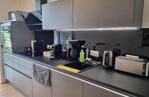 maremar - Style-Loft am Ferberturm - 2 Schlafzimmer - Luxus Boxspringbett - Arbeitsplätze - Highspeed WLAN - Foto 16