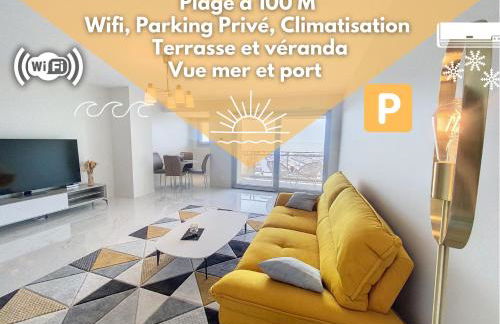 Horizon bleu vue mer dernier étage clim - Photo 3