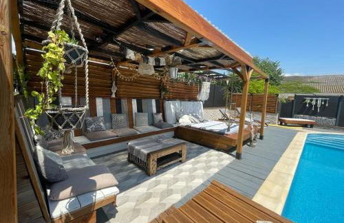 loft, clim, jardin, piscine, calme, parc expo, - Foto 14