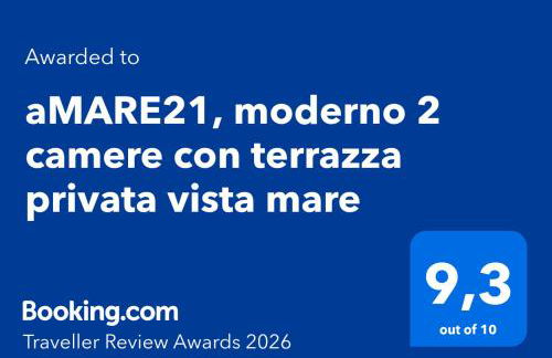 aMARE21, moderno 2 camere con terrazza privata vista mare - Foto 34