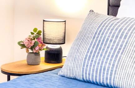 Charmantes 3-Zi-Apartment am Schlössle in Lechhausen-Garage-Balkon-Küche-Smart TV - Foto 12