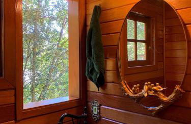 Casa na árvore com banheira, piscina, trilha, cavalo - Foto 11