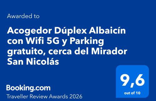 Acogedor Dúplex Albaicín con Wifi 5G y Parking gratuito, cerca del Mirador San Nicolás - Foto 5