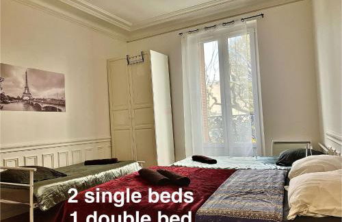 PARIS CITY-Le Raincy - Facing station - 4 to 8 Pers - Foto 4