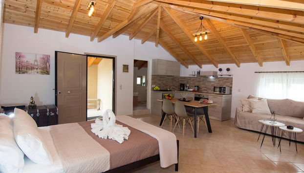 Selinitsa Stone Studio - Mani Seaview Retreat - Foto 4, Habitación