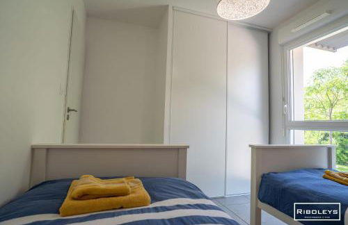 Riboleys - T3 climatisé avec WIFI à 400m de la mer - Foto 20