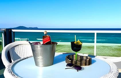 Cobertura pé na areia,Churrasqueira,Varanda,Ar con - Foto 22