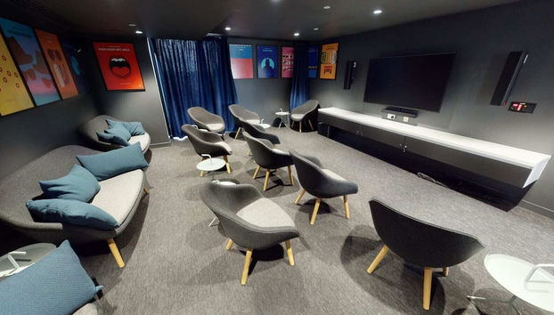 Zona de estar del vestíbulo