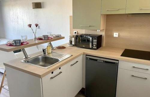 Appartement vue mer, 5min à pied de la plage, parking privé - Foto 21