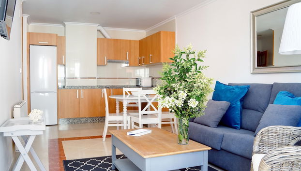 Zona de estar del vestíbulo