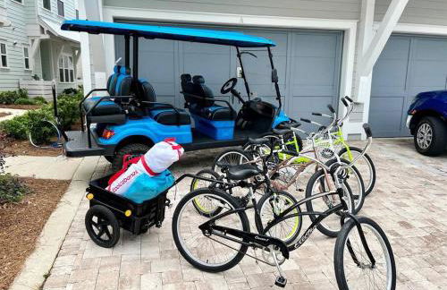 30A Top Rated! Heated Resort Pool+Golf Cart+Bikes+Bunks+Beach Gear - Foto 11
