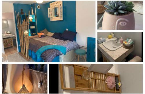 Luxurious Studio in Cannes 450m from sea with Terrace and Air Conditioning and private Parking - Foto 7