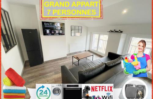 017 CHIC & COSY F2 53m2 HYPERCENTRE WIFI SMART TV NETFLIX - Foto 2