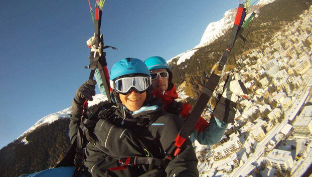 Volo in parapendio in Svizzera