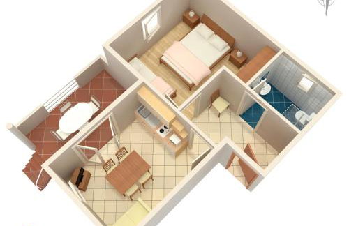 Apartments by the sea Vrsi - Mulo, Zadar - 5951 - Foto 13