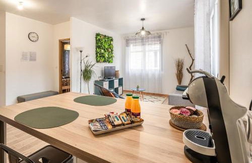 Cosy Green Clim Wifi Centre ville 2 pers - Foto 5