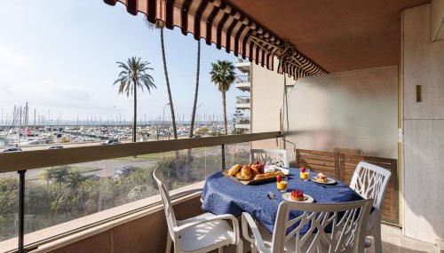 EP2A2 - Beautiful 1BDR with sea view - Swimming pool - AC - Parking - Foto 3