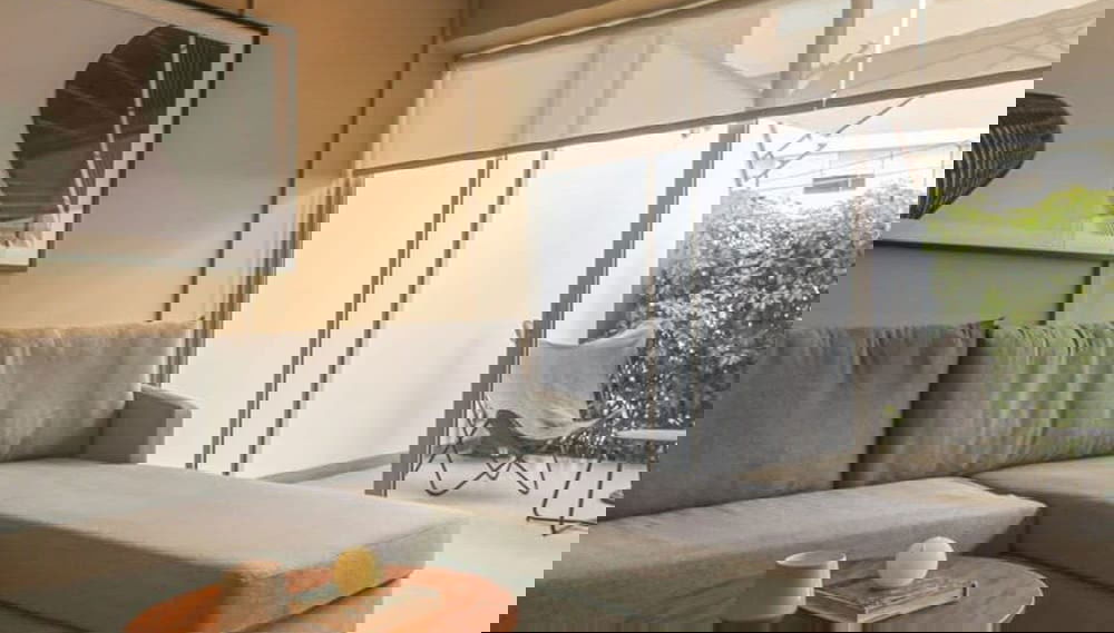 w Spectacular 1BR w Sunny Terrace - Foto 1, Habitación