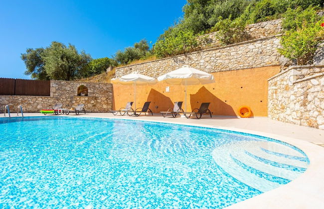 Villa Konstantinos Large Private Pool Walk to Beach Sea Views A C Wifi - 354 - Foto 51